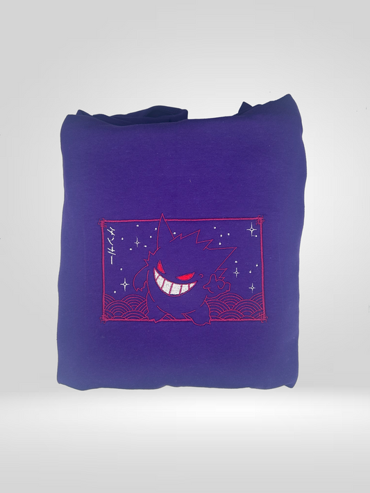 Gengar Embroidered Sweatshirt